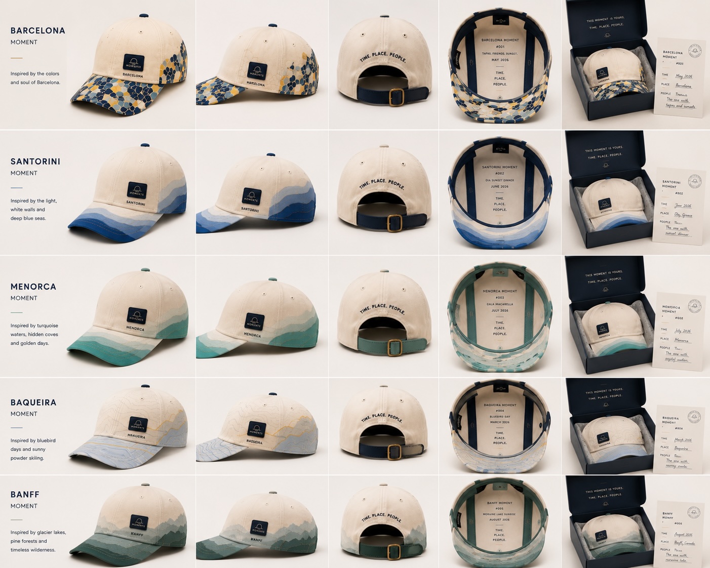 Baqueira Moment cap from the first MOMENTS collection
